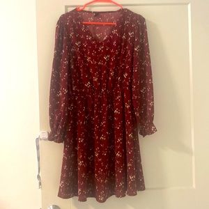 Shein Curve Floral Dress!